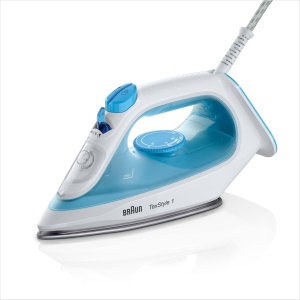 Fier de calcat Braun TexStyle 1 SI 1050BL, 2000W, SuperCeramic, Albastru
