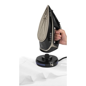 Fier de calcat cu abur fara fir Petra PF0987VDEEU7 2in1 - Fier de calcat fara cablu talpa ceramica fier de calcat de mana de 2600 W cu jet de abur de  - Img 9
