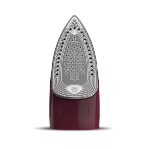 Fier de calcat cu abur Tefal FV2846 Express, 2400 W, control debit de abur 40 g/min, jet de abur 180 g/min, functie anti-picurare impotriva petelor de pe rufe, rezervor de apa de 270 ml, negru/rosu vin - Img 8