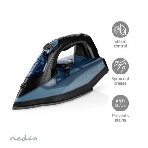 Fier de calcat Nedis 2600 W, abur, rezervor 380 ml - Img 7