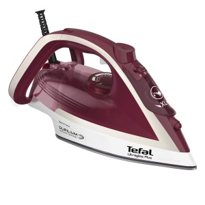 Fier de calcat Tefal Ultragliss Plus, 2800W, Dampfsto 250gmin, rosusilver