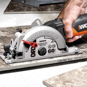 Fierastrau circular compact Worx WX439, 480W, adancime taiere 46 mm, lama 120 mm - Img 4