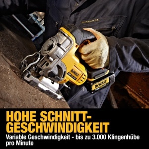 Fierastrau pendular Dewalt DCS331N, 18V, motor puternic, lungime cursa 26mm - Img 4