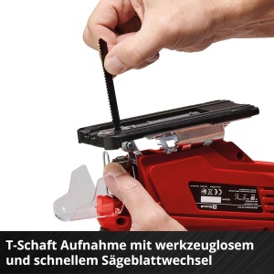Fierastrau vertical Einhell TC-JS 18 Li 18V Pendelhub 25Ah cu accesorii - Img 8