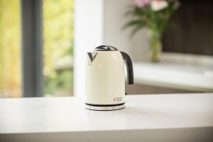 Fierbator apa Russell Hobbs 20415-70, 1.7l, 2400W, inox crem - Img 2