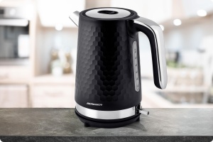 Fierbator Berdsen 1,7 L 2200 W Negru Argintiu Mat - Img 5