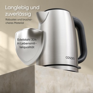 Fierbator COSORI 17L Strix Tehnologie Argintiu-Negru - Img 7