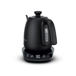 Fierbator cu gooseneck Krups BW9238, 1L, digital, negru mat - Img 2