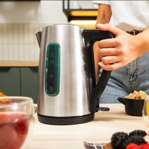 Fierbator electric Cecotec Thermosense 210 Steel 17L 2200W otel inoxidabil baza rotativa 360deg - Img 6