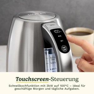 Fierbator electric Cuisinart CPK525E din inox cu multiple temperaturi - Img 4