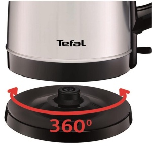 Fierbator electric Tefal KI150D10, 1.7L, 2400W, inoxnegru - Img 5