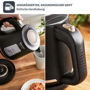 Fierbator electric Tefal KI5338 Includeo 1L 2400W Anti-alunecare Indicator nivel apa - Img 4