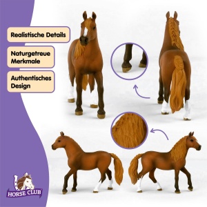 Figurina Cal Paso Peruano Schleich 13953, 12 x 16 x 3 cm, Detalii Realiste - Img 3