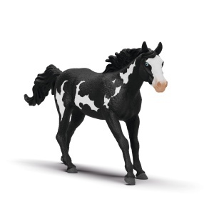 Figurina Cal Schleich Paint Horse Wallach 14900, Detaliu Realist, 4 x 17 x 10 cm