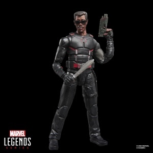 Figurina de actiune Marvel Legends Blade, 15 cm, 7 accesorii, design premium - Img 3