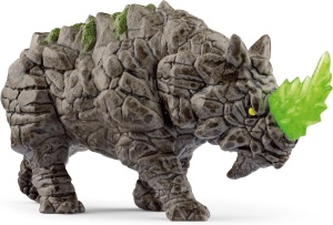 Figurina de Actiune Schleich ELDRADOR Kampfrhino, 16 x 6 x 8 cm, pentru copii de la 7 ani - Img 1