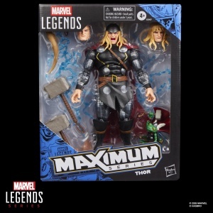 Figurina de actiune Thor Marvel Legends Maximum Series, 15 cm, 14 accesorii - Img 2