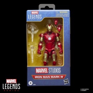 Figurina de colectie Iron Man Mark III, Hasbro, 15 cm, 4 accesorii - Img 2