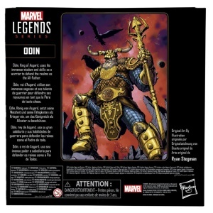 Figurina de colectie Marvel Legends Odin, 20.8 cm, 8 accesorii - Img 7