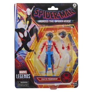 Figurina de colectie Marvel Legends Pavitr Prabhakar, 15 cm, rosu si albastru - Img 2