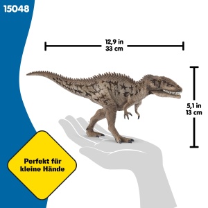Figurina de colectie Schleich Carcharodontosaurus 15048, 8 x 33 x 13 cm, detalii realiste - Img 6