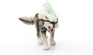 Figurina de colectie Schleich Eldrador Schneewolf 42452, 5 x 15 x 9 cm, detalii realiste - Img 2