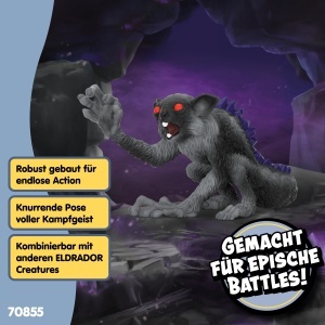 Figurina de colectie Schleich Schatten-Lemur 70855, 13 x 6 x 7 cm - Img 4