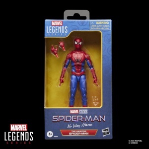 Figurina de colectie Spider-Man Marvel Legends, 15 cm, design premium, 2 maini interschimbabile - Img 2