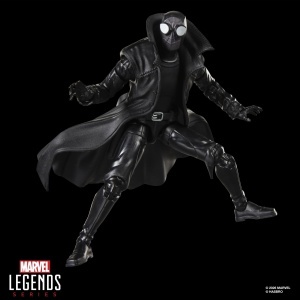 Figurina de colectie Spider-Man Noir Hasbro 15 cm, design premium, 6 accesorii - Img 8