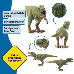 Figurina Dinosaurus Schleich Tyrannosaurus Rex 14525, 28 x 10 x 14 cm, pentru copii de la 3 ani - Img 4