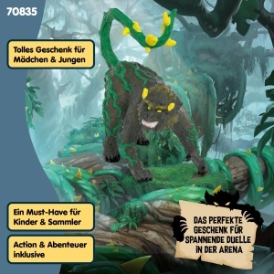 Figurina Dschungelschimpanse Schleich 70835, 9 x 4 x 9 cm, pentru copii peste 6 ani - Img 5