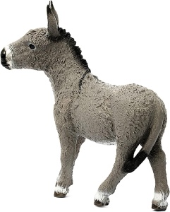 Figurina Esel Schleich Farm World 4 x 9 x 10 cm, detaliu realist - Img 8