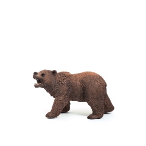 Figurina Grizzly Bear Schleich WILD Life, 5 x 11 x 7 cm, detaliata si educativa - Img 3