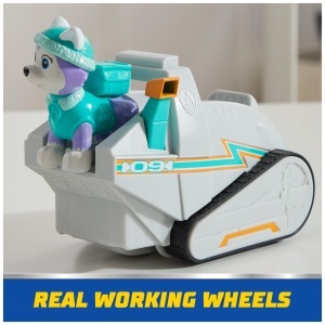 Figurina PAW Patrol Everest cu Snowmobil Jucarie pentru Copii 3 Ani - Img 5