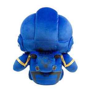 Figurina Plus Space Marine TOMY, Mare, Razboinic cu Armura MkX Tacticus, Design Ultramarine - Img 4
