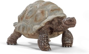 Figurina Razboinica din Plastic Schleich WILD LIFE - Broasca testoasa uriasa, 8 x 4 x 4 cm