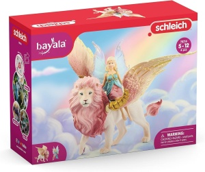 Figurina Schleich BAYALA - Elfa pe leu zburator, 25 x 8 x 19 cm - Img 7
