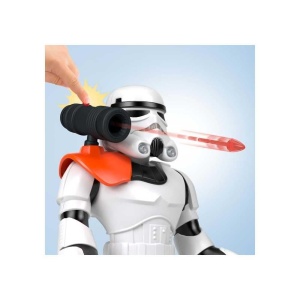 Figurina Star Wars XXL Sturmtruppler Fisher-Price, 42 cm, cu lansator, pentru copii 3 - Img 7