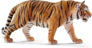 Figurina Tiger Schleich WILD Life 14729, 3 x 13 x 6 cm, Detaliu Realist