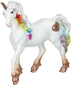 Figurina Unicorn Rainbow Schleich BAYALA, 3 x 13 x 11 cm, Detalii Stralucitoare - Img 9
