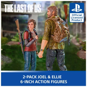 Figurine Action PlayStation Joel si Ellie, 15.2 cm, 19 accesorii - Img 2