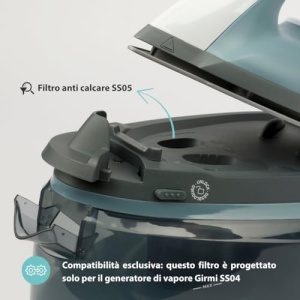 Filtru anti-calcar Girmi SS05 pentru statia de calcat SS04 compatibilitate exclusiva - Img 3
