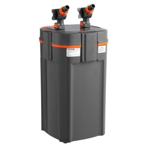 Filtru de acvariu VEVOR 528 GPH, filtru de canistra in 5 trepte 757,1 L, filtru de acvariu intern extrem de silentios cu protectie UV, filtru de putere submersibil cu functii multiple pentru acvarii, 20 W - Img 10