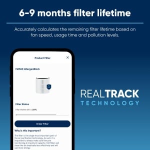 Filtru de aer Blueair Blue Pure 411 Max, AllergenBlock, pentru alergii, compatibil cu 411i Max si 411a Max - Img 5