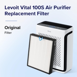 Filtru de aer Levoit Vital 100S, HEPA, activat, lavabil, 99,97 eficienta - Img 3