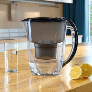 Filtru de apa Aquaphor Amethyst Negru 28L cu cartus MAXFOR BPA-free - Img 5