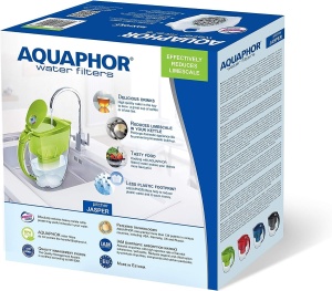 Filtru de apa AQUAPHOR Jasper Black incl. 1 filtru MAXFOR+ I Reduce calcarul si clorul I Carafe pentru filtru de apa de masa de 2,8 l I Se potriveste in usa frigiderului - Img 7