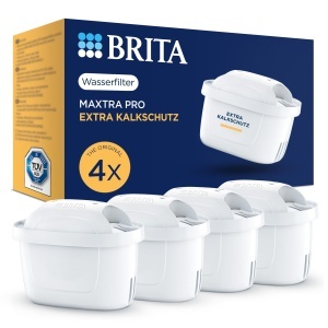 Filtru de apa BRITA MAXTRA PRO Extra Kalkschutz - 4 cartuse, eficienta ridicata