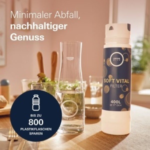 Filtru de apa GROHE Blue 40691002, capacitate 400l, cu Magneziu si Zinc - Img 5