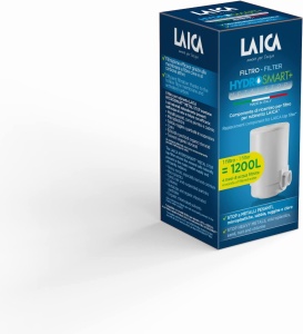 Filtru de apa LAICA HYDROSMART Metal Stop, compatibil cu filtre de robinet, 4 luni